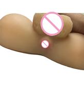 Half Body Torso Male Sex Doll With Big Dildo Sex Toy For Masturbation by Automatic Woman